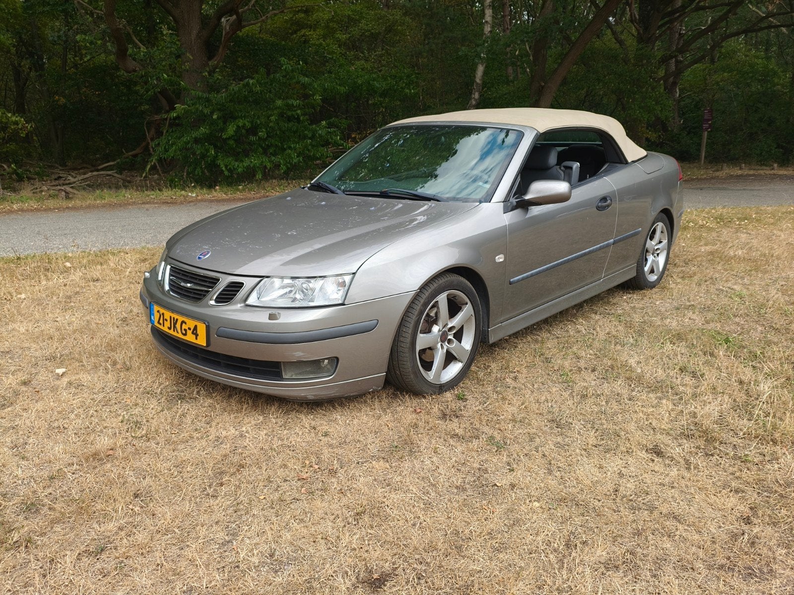 Saab 9-3 1.8 T Cabrio 2005, Voorwielaandrijving, 1998 cc, Stoelverwarming, 4 cilinders
