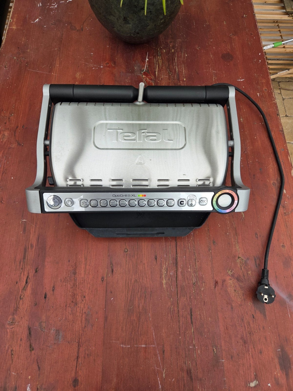 Tefal OptiGrill XL Contactgrill - Zo goed als nieuw, Ophalen, Uitneembare platen, Zo goed als nieuw
