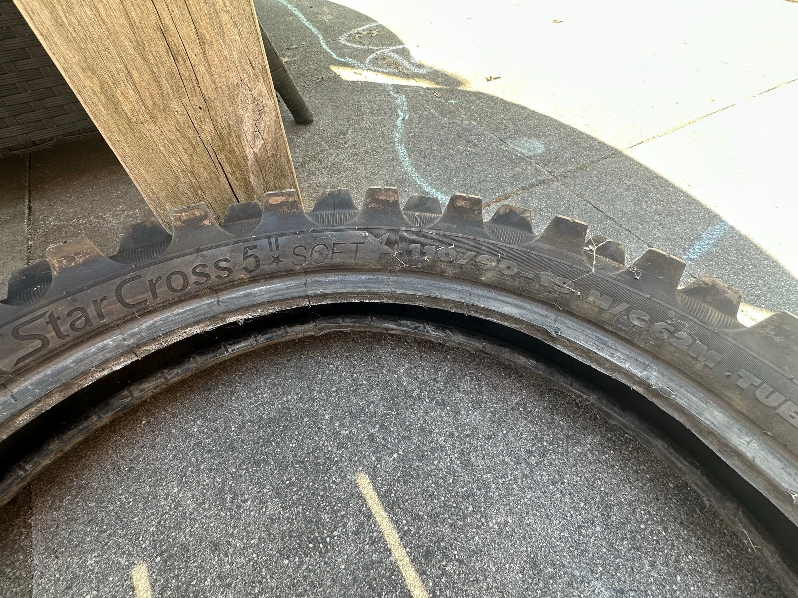 Motorcross band Michelin starcross 5 soft 110/90 19 inch, Ophalen