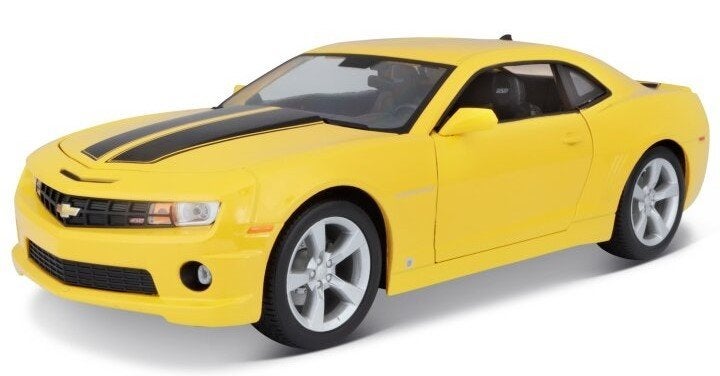 CHEVROLET CAMARO SS RS 2010 GEEL MAISTO 1:18, Ophalen, Nieuw, Auto, Maisto