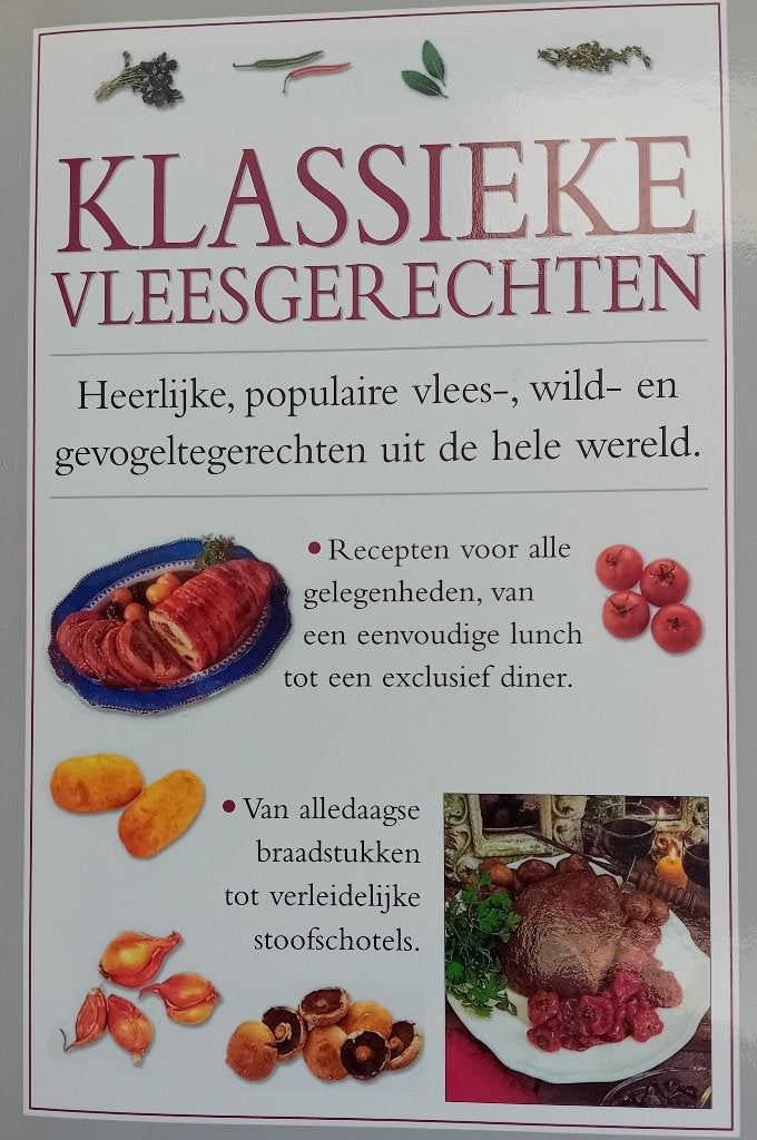 Te Koop: Klassieke vleesgerechten, nieuw. , Ophalen of Verzenden, Nieuw, Europa, Hoofdgerechten