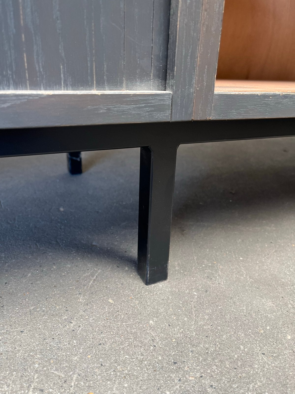 Lange kast met schuifdeuren - 200x100x46,5 cm, Ophalen, Gebruikt