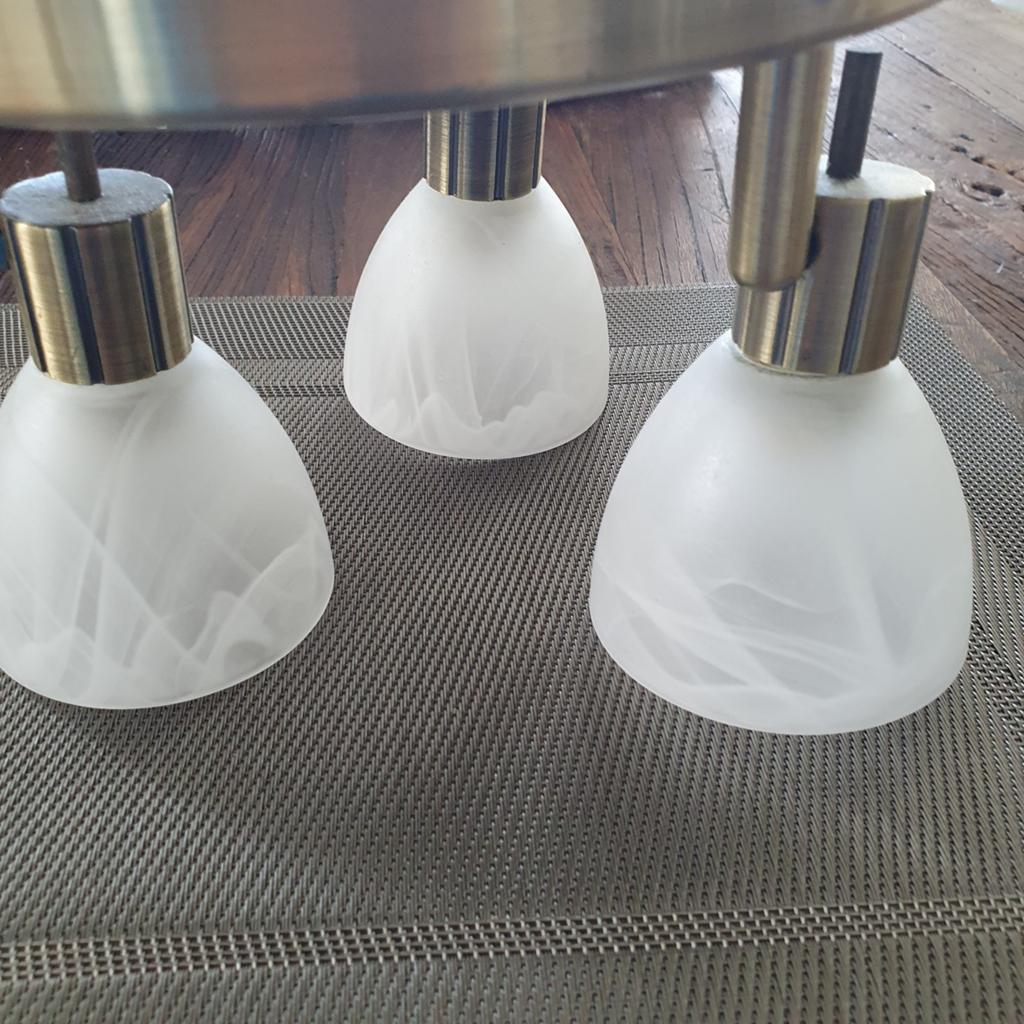 Plafonlamp met Glazen Kelkjes, Ophalen of Verzenden, Nieuw