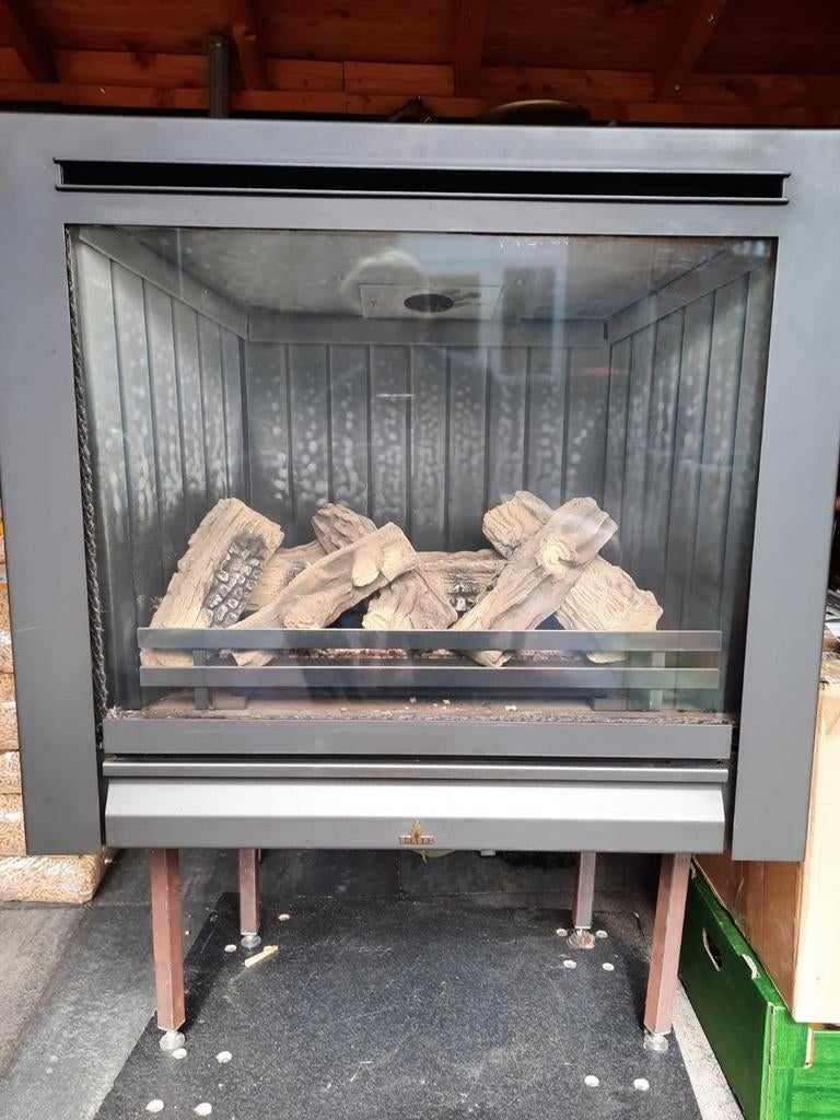 Mooie gaskachel merk Barbas model 9946/0029 vermogen  6.5 kw, Huis en Inrichting, Ophalen of Verzenden, Inbouwhaard, Gashaard