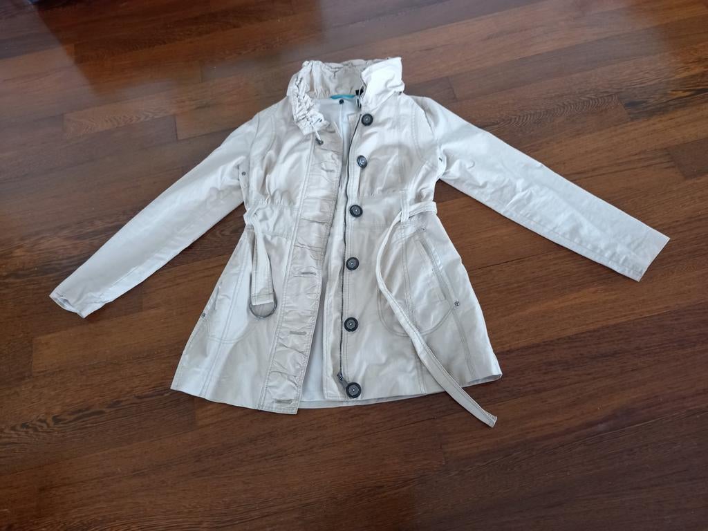 Zomerjas mt 38/40, Kleding | Dames, Jassen | Zomer, Ophalen of Verzenden, Zo goed als nieuw, Maat 38/40 (M), Beige