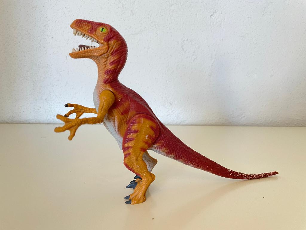 Jurassic Park JP10 Velociraptor Kenner 1993, Ophalen of Verzenden, Zo goed als nieuw