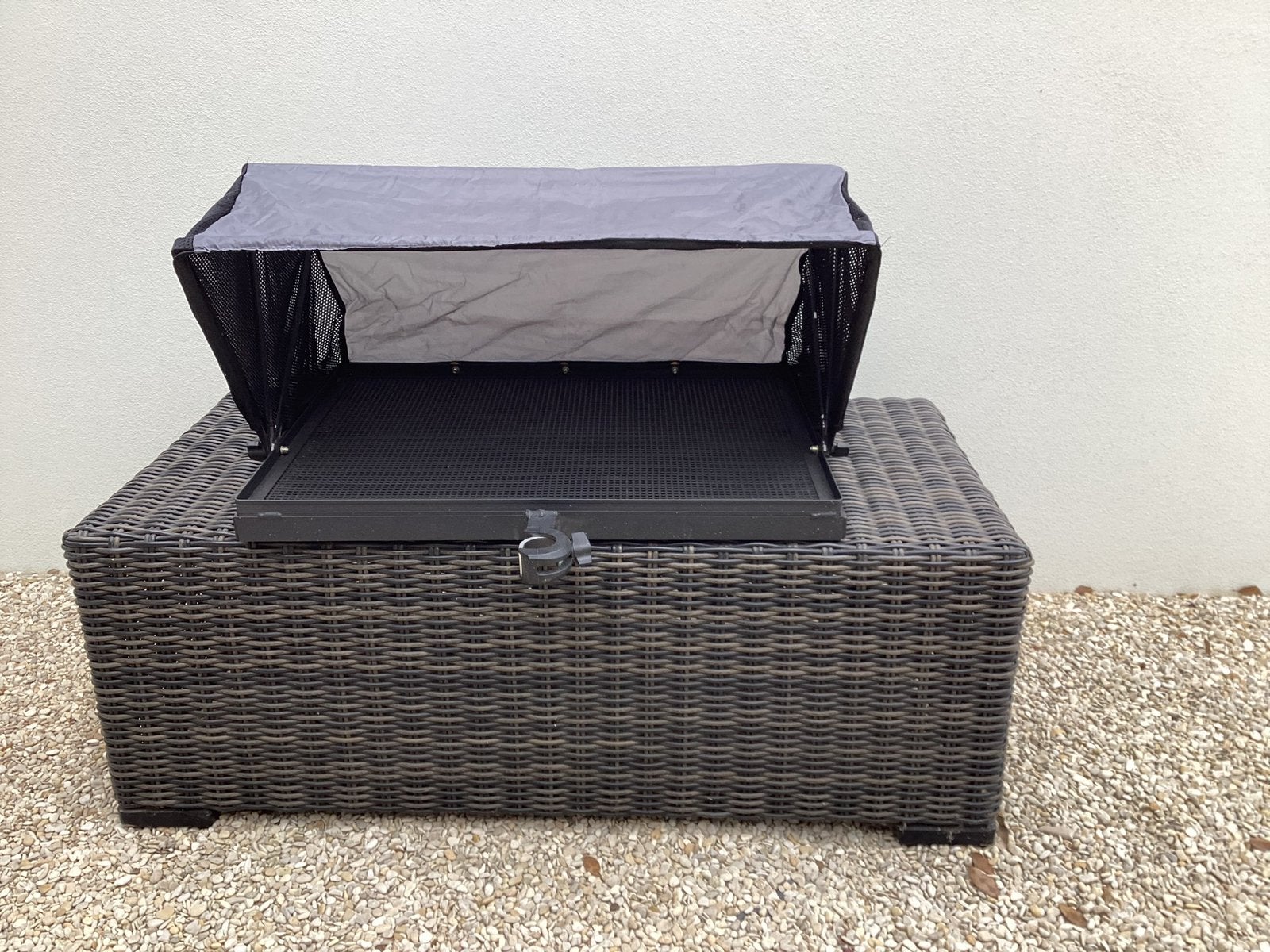 Te koop als nieuw Rive Sidetable with Awning Maat XXL, Ophalen of Verzenden, Zo goed als nieuw, Overige typen