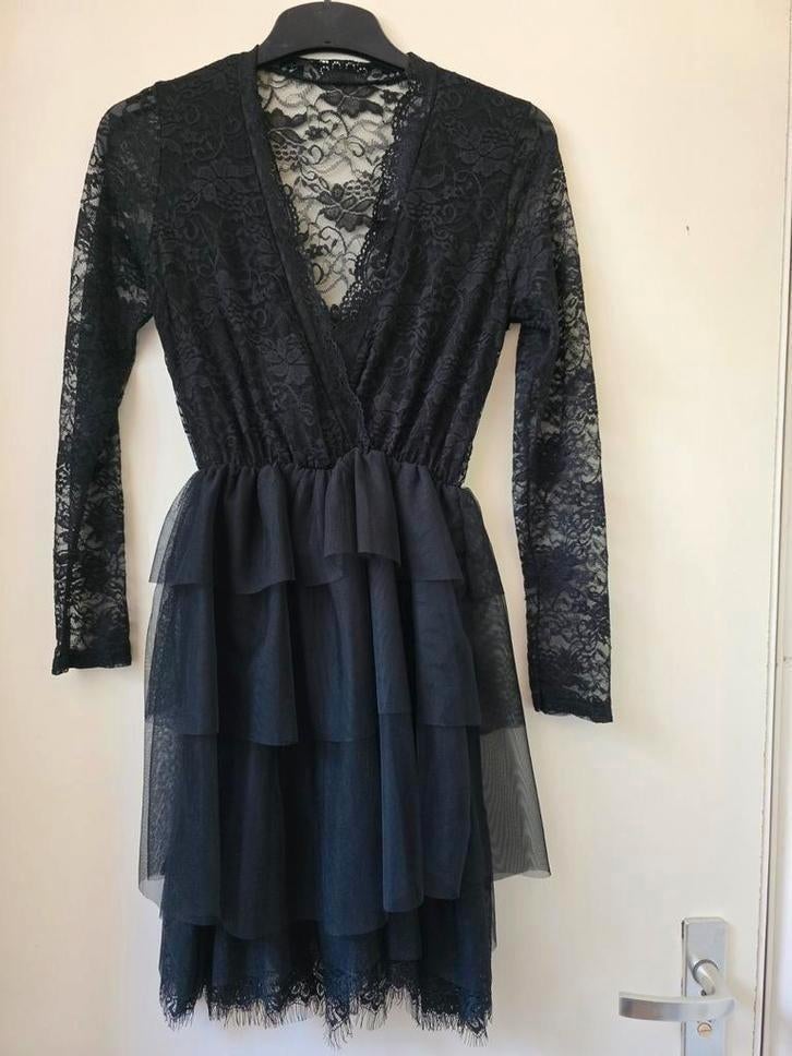 Cocktailjurk Jurk maat 36/38, Kleding | Dames, Zwart, Nieuw, Ophalen of Verzenden, Maat 36 (S)