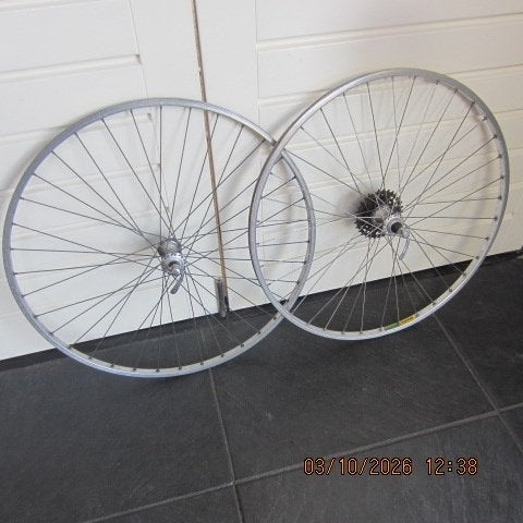 TE KOOP TWEE RACEFIETS WIELEN ZIE FOTO S, Fietsen en Brommers, Ophalen, Gebruikt