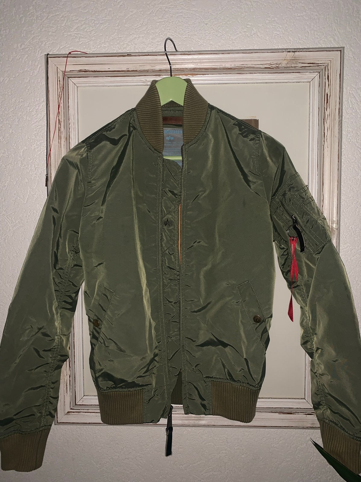 Alpha Industries MA-1 Bomberjack - Groen (Maat S), Kleding | Dames, Ophalen of Verzenden, Zo goed als nieuw, Maat 36 (S), Groen