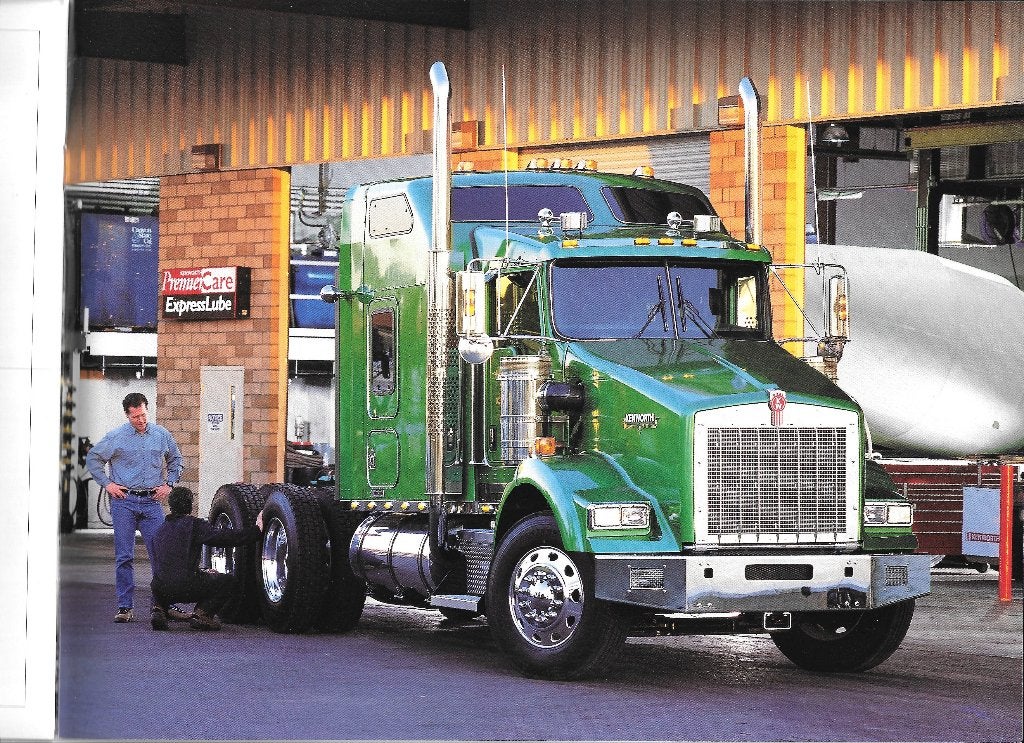 KENWORTH truck-folders, Ophalen of Verzenden, Zo goed als nieuw, Overige merken