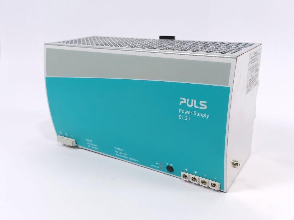 Pulse voeding 20 A 24 V DC Power supply SL 20 netvoeding, Ophalen of Verzenden, Zo goed als nieuw
