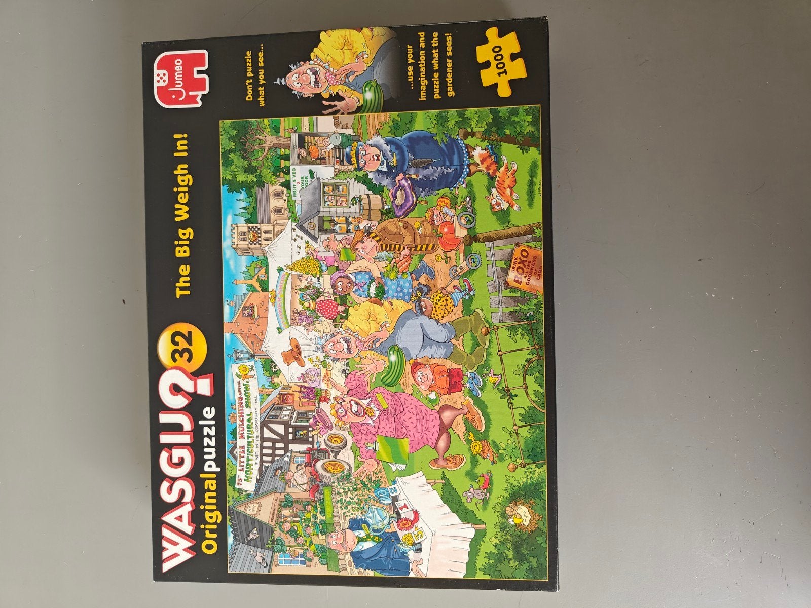 Wasgij? Original Puzzel Nr. 32 - The Big Weigh In!, Ophalen, 500 t/m 1500 stukjes, Zo goed als nieuw, Legpuzzel