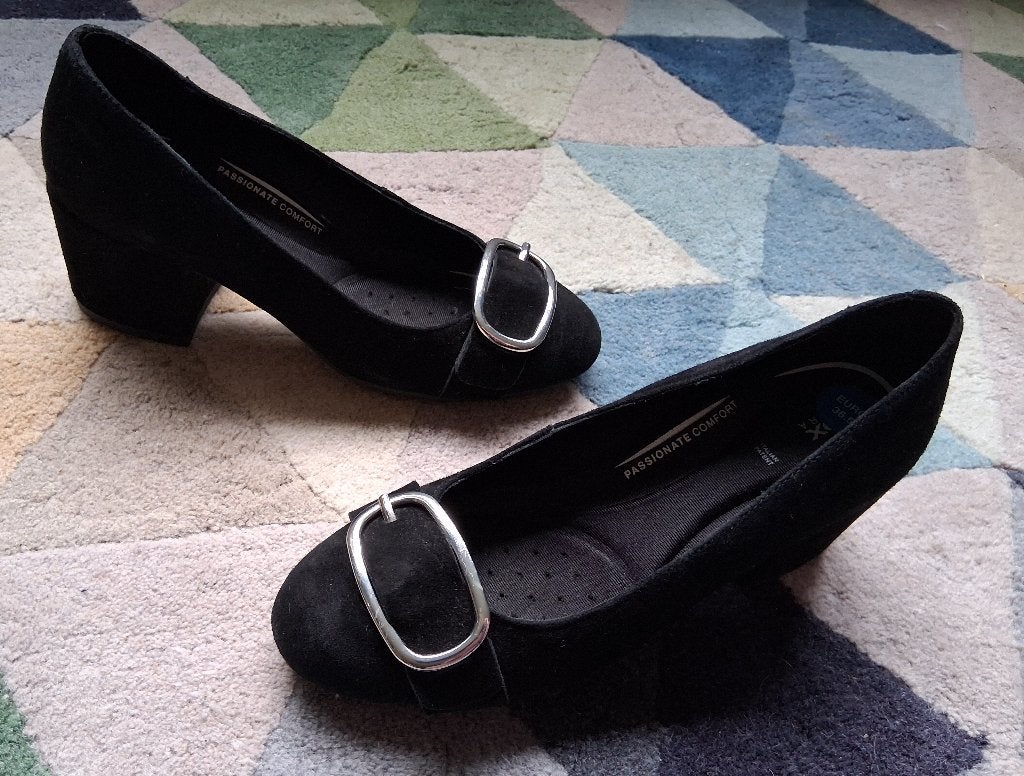 Geox pump maat 36.5 suède zwart, Kleding | Dames, Pumps, Zwart, Nieuw, Ophalen