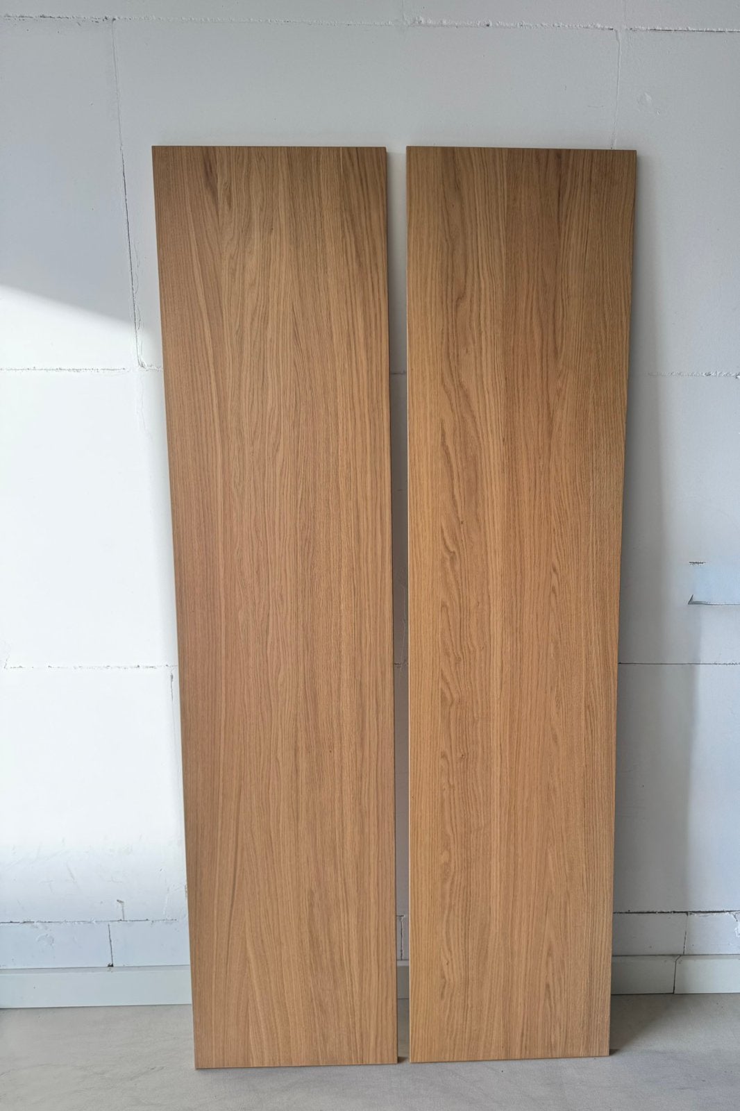 2x IKEA BESTÅ bovenblad eikenfineer 180 cm, Ophalen of Verzenden, Zo goed als nieuw, 25 tot 50 cm, 50 tot 100 cm