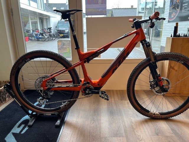 E-KTM Macina Scarp SX Exonic --> maat L, Fully, De Tweewieler, Zo goed als nieuw, Kreitenmolenstraat 43