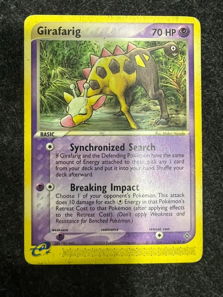 Girafarig ex Dragon #16/97, Ophalen, Zo goed als nieuw