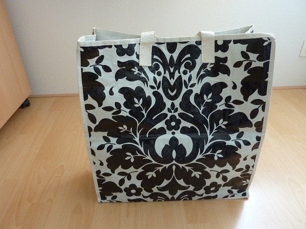 Formido retro tas met handvaten grepen, Ophalen, Zo goed als nieuw, Gebruiksvoorwerp