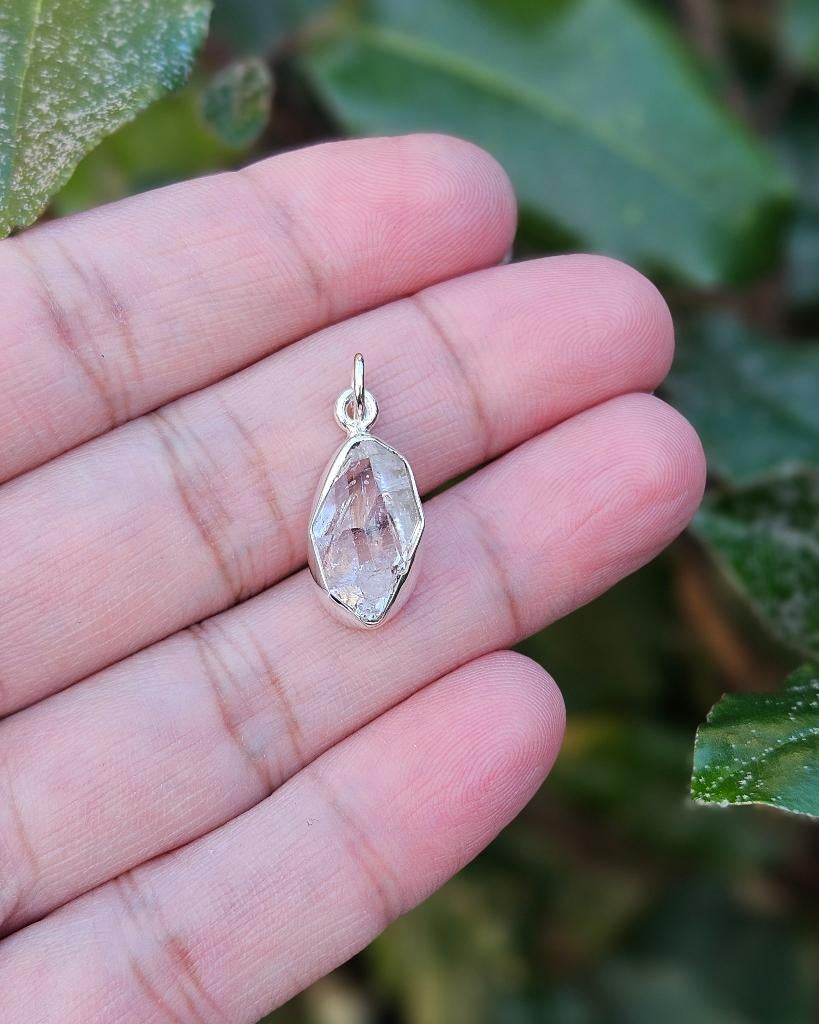 Herkimer Diamant Hanger Finn - Echt Zilver, Hoofdstraat 18c, Info@lavicollection.com, Nieuw, Ophalen of Verzenden