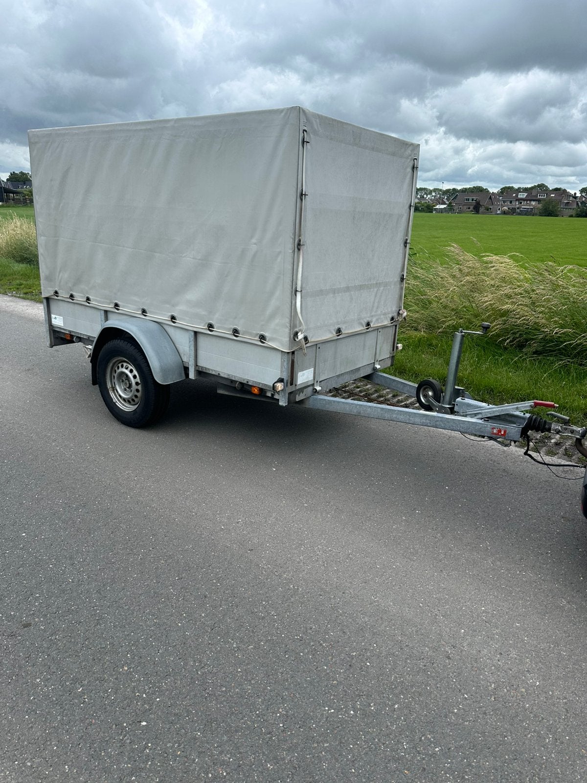 Mooie geremde anssems  aanhanger 1300 kg, Ophalen, Zo goed als nieuw