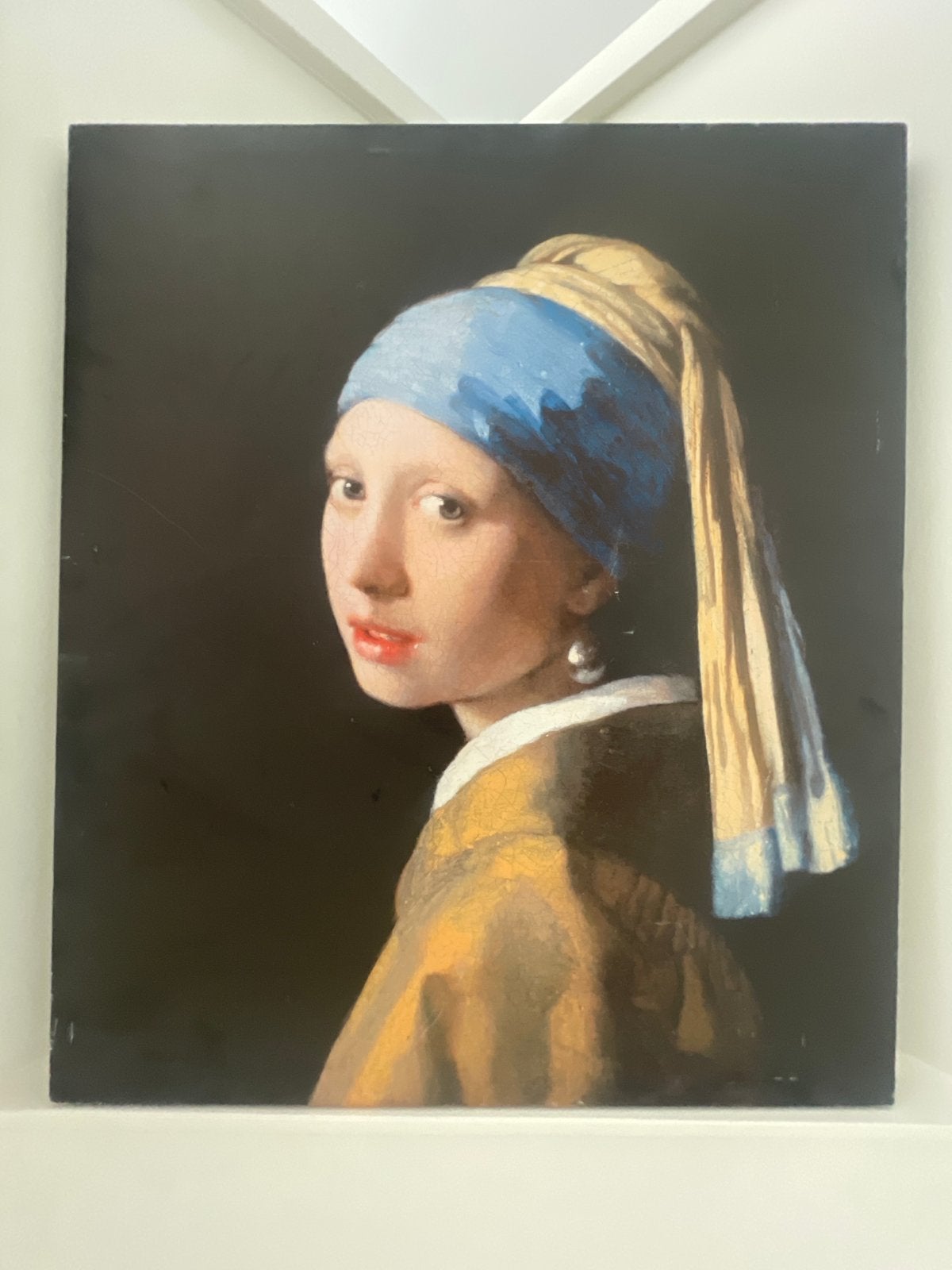Schilderij 'Meisje met de parel' - reproductie, Ophalen