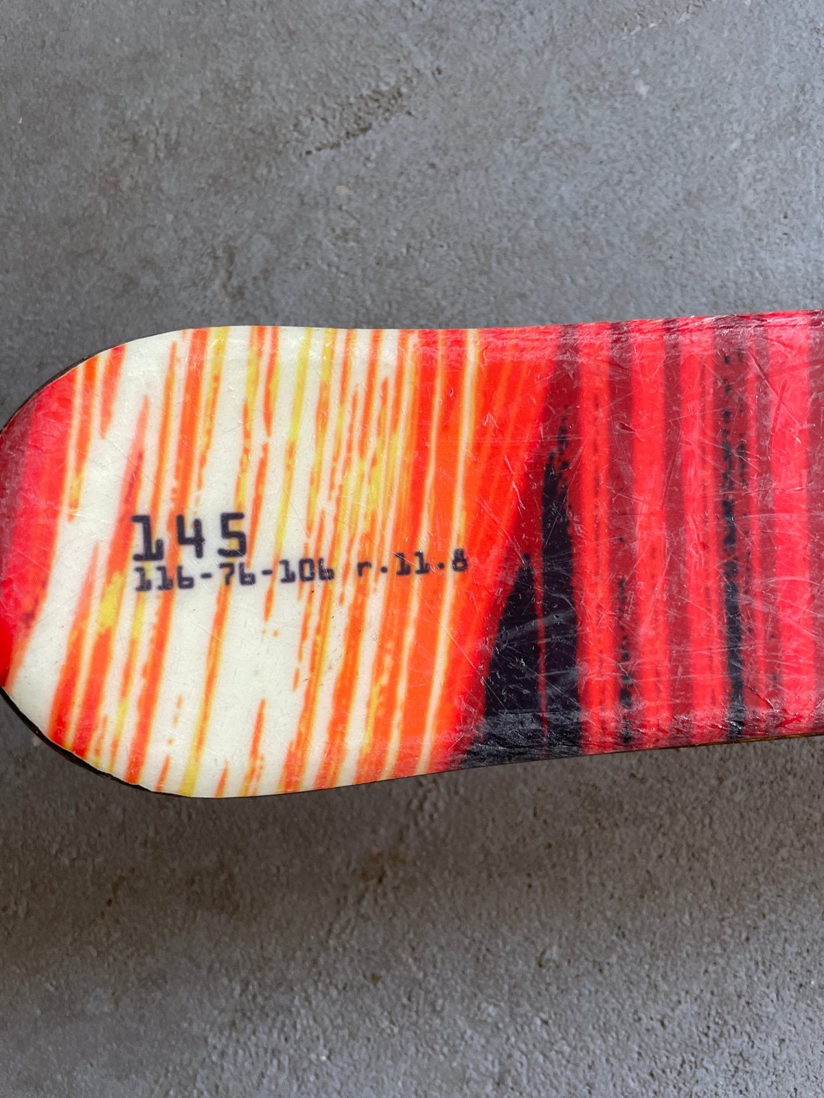 Abstract D ski's 145 cm, Sport en Fitness, Skiën en Langlaufen, 140 tot 160 cm, Gebruikt, Carve, Skiën