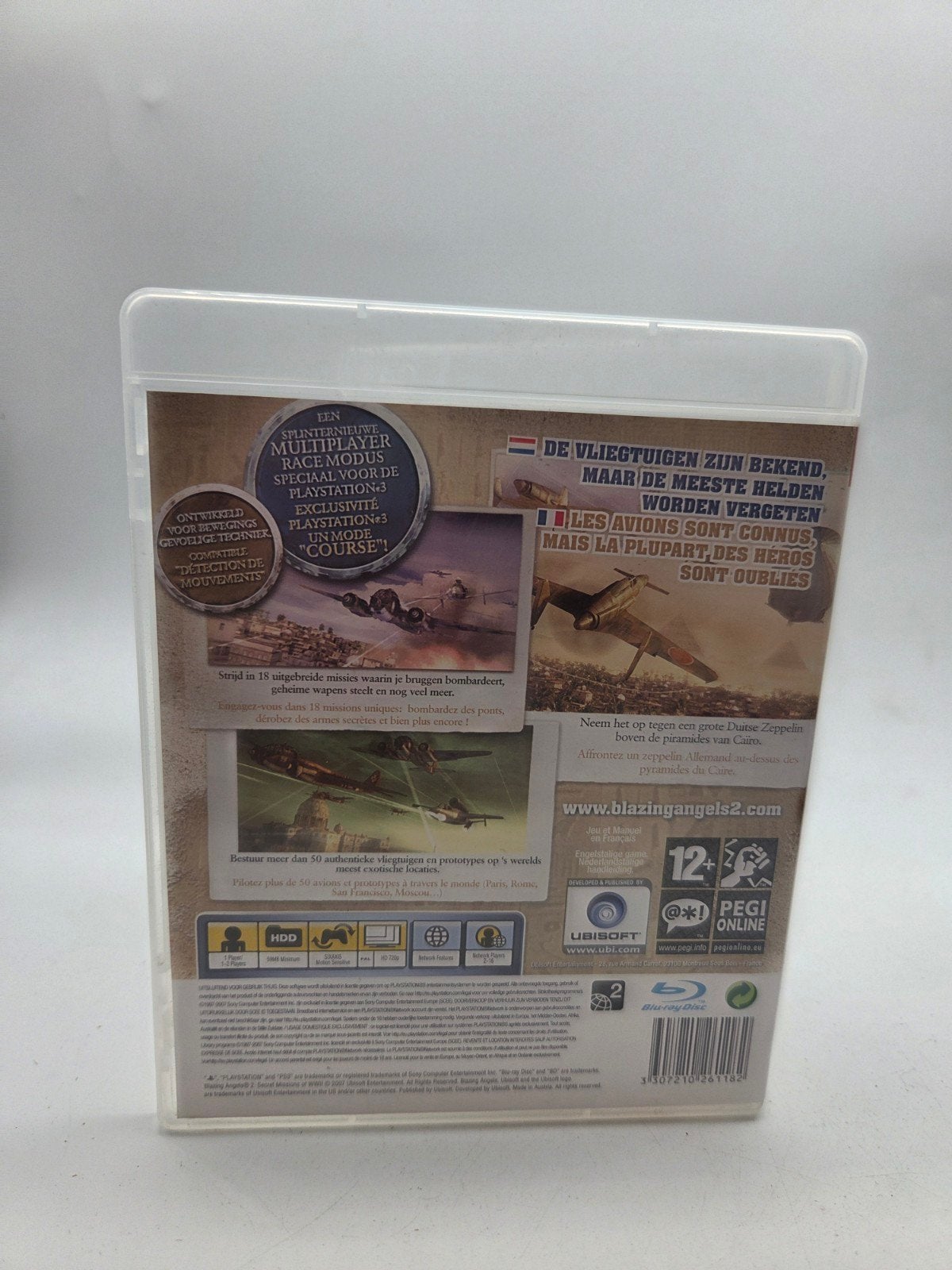 Blazing Angels 2: Secret Missions of WWII PS3, Online, Gebruikt, 28 Rue du Mont Thabor, 75001 Parijs, Frankrijk, 1 speler