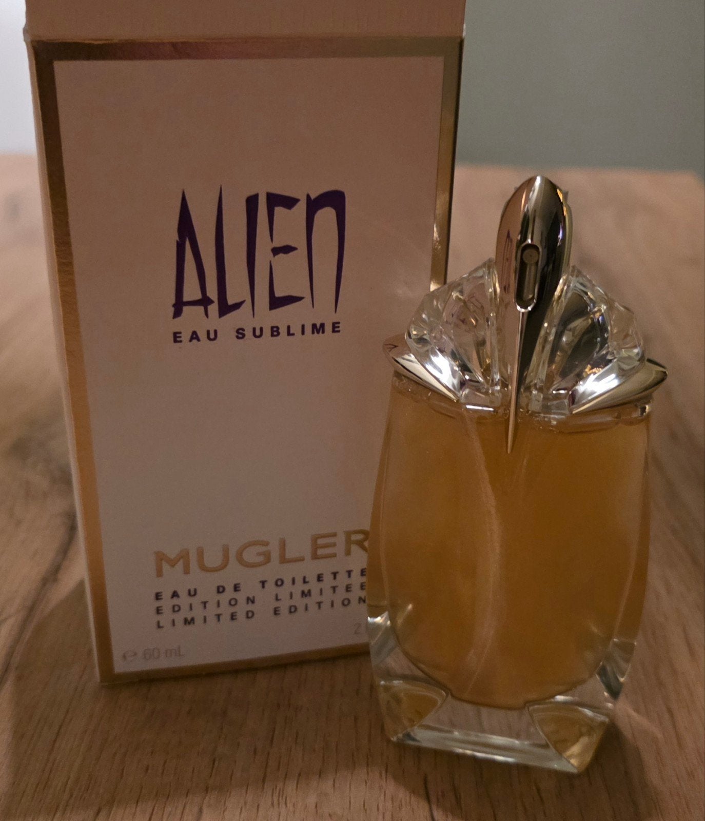 Thierry Mugler Alien Eau Sublime 60ml Limited Edition, Ophalen of Verzenden, Parfumfles, Gevuld