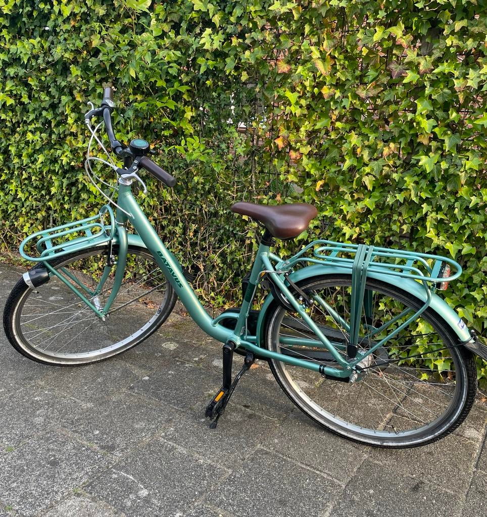 Batavus Star fiets - 26 inch - Groen, Fietsen en Brommers, Fietsen | Meisjes, Gebruikt, 26 inch of meer, Handrem, Versnellingen