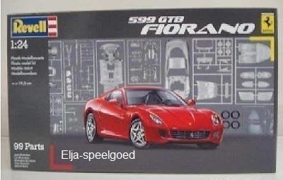Revell 1:24 Ferrari 599 GTB FIORANA 7310 modelbouw auto, Auto, Revell, Groter dan 1:32, Nieuw