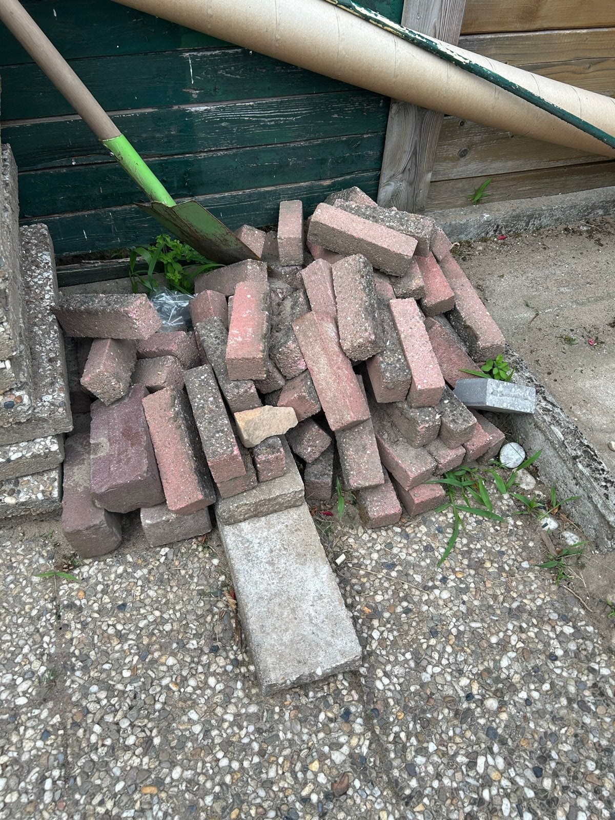 Gebruikte bakstenen en betontegels, Ophalen, Gebruikt, Bakstenen