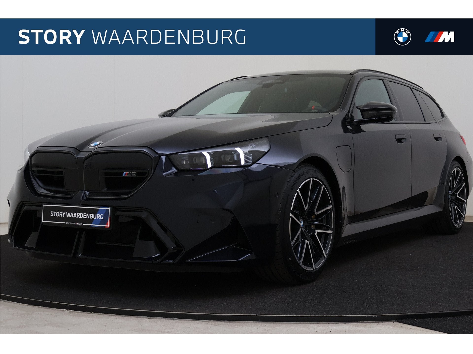 BMW 5 Serie Touring M5 Automaat / Panoramadak / Trekhaak / B, Auto's, Automaat, 4395 cc, Zwart, 5-Serie