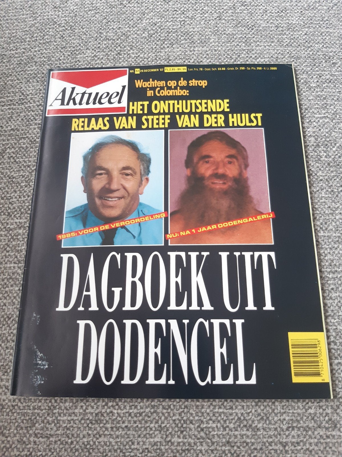 52.Aktueel 1987. Steef van der Hulst. Barry White. Simone Wa, Verzenden, 1980 tot heden, Tijdschrift