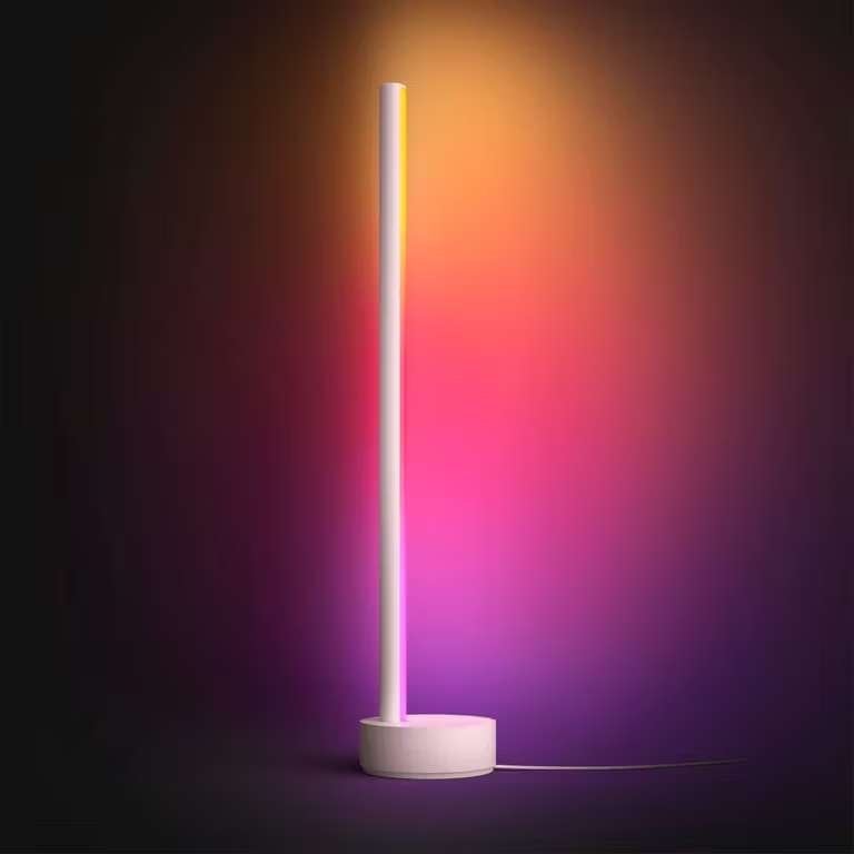 Philips Hue Gradient Signe Tafellamp - Wit (x2 beschikbaar), Ophalen, Kunststof, Overige fittingen, Zo goed als nieuw