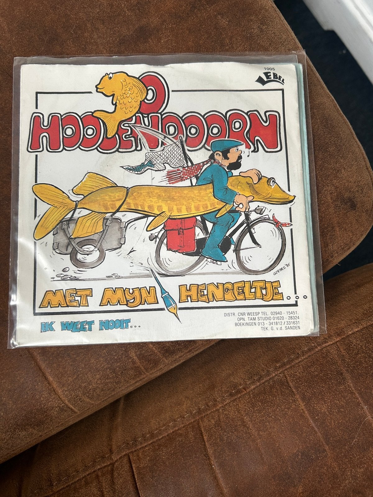 Jo hoogendoorn - met mijn hengeltje, Ophalen of Verzenden, Zo goed als nieuw, Overige formaten, Levenslied of Smartlap