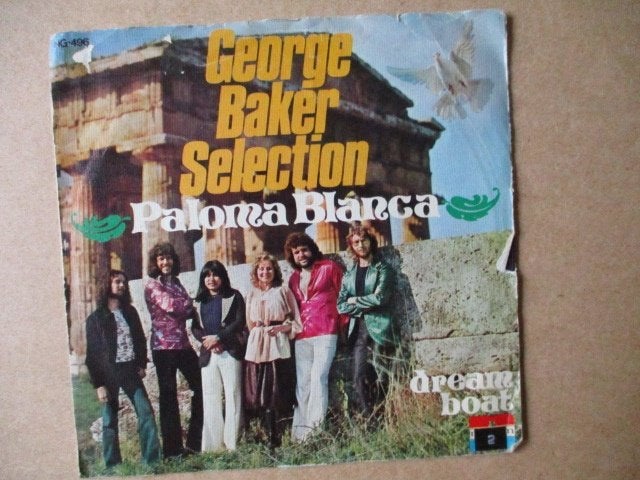 s1054 george baker selection - paloma blanca, Cd's en Dvd's, Ophalen, Gebruikt, 7 inch, Overige genres
