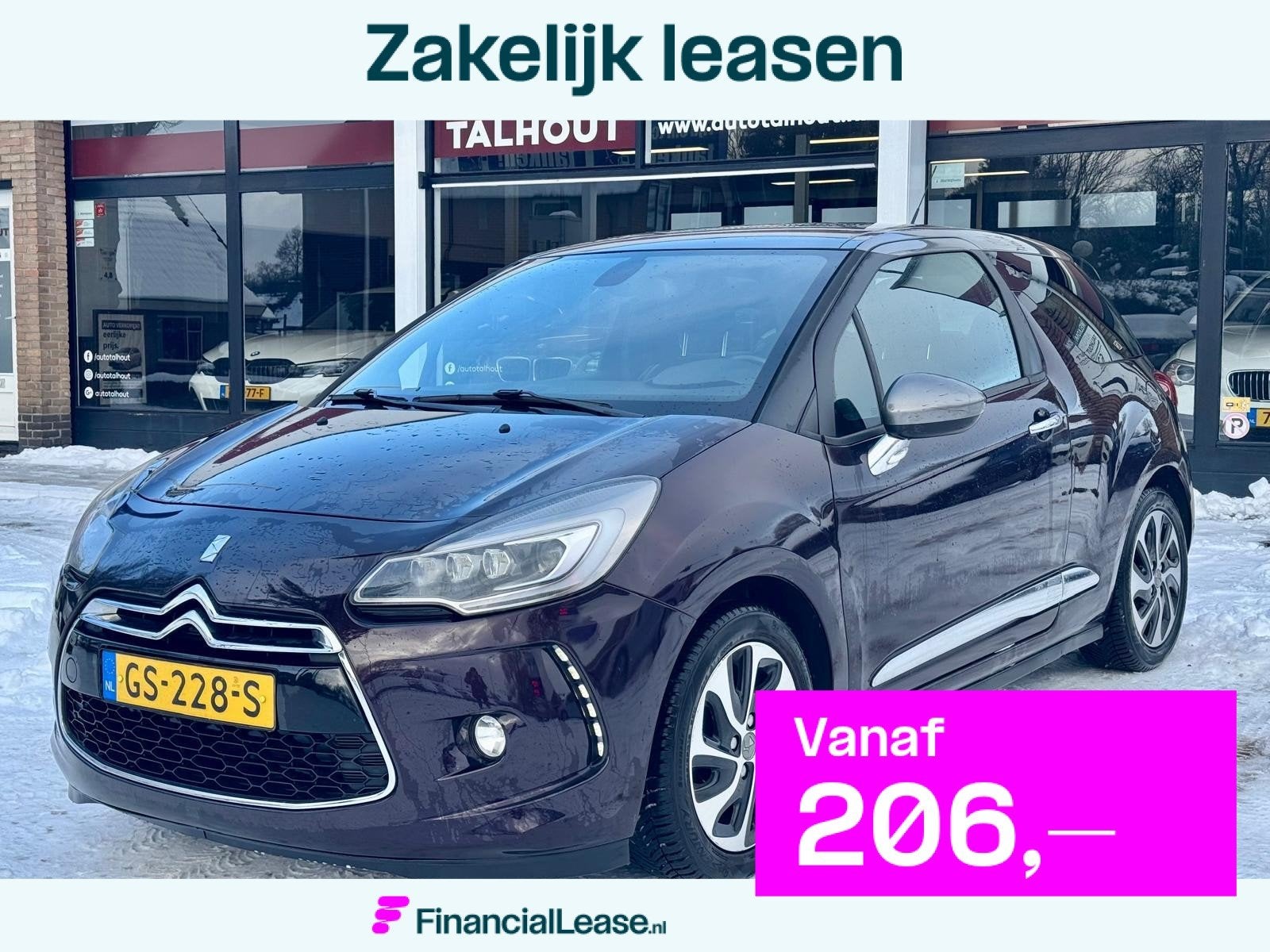 DS 3 1.2 PureTech Business | AUTOMAAT | CAMERA | NW DISTRIBU, Stof, 82 pk, Automatische klimaatregeling, Origineel Nederlands