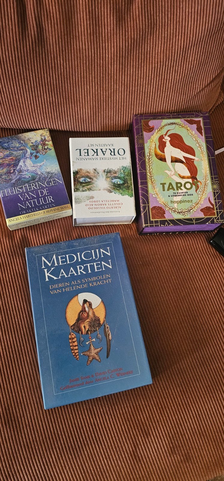 Orakel- en Tarotkaarten sets (per set of alles), Ophalen of Verzenden
