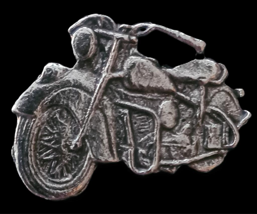Harley- Davidson afbeelding pin- zilvergrijs, Verzenden, Nieuw, Transport, Speldje of Pin