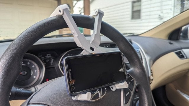 Stuurwielhouder voor Telefoon, Tablet & Boek, Auto diversen, Auto-accessoires, Ophalen of Verzenden, Nieuw