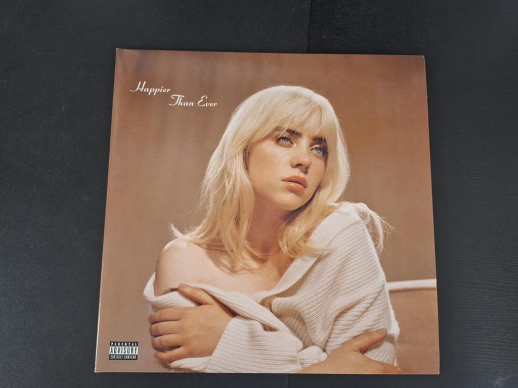 Vinyl album dubbel lp Billie Eilish Happier then ever, Ophalen of Verzenden, Zo goed als nieuw, 12 inch