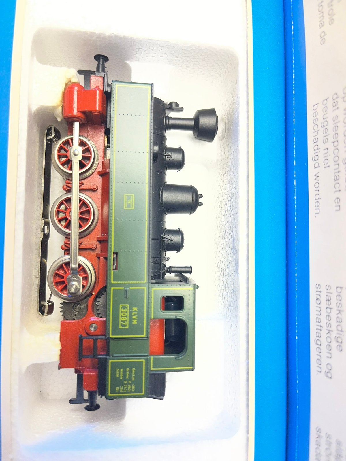 Märklin 3087 Stoomlocomotief nieuw originele, Ophalen, Locomotief, Gelijkstroom of Wisselstroom, Zo goed als nieuw