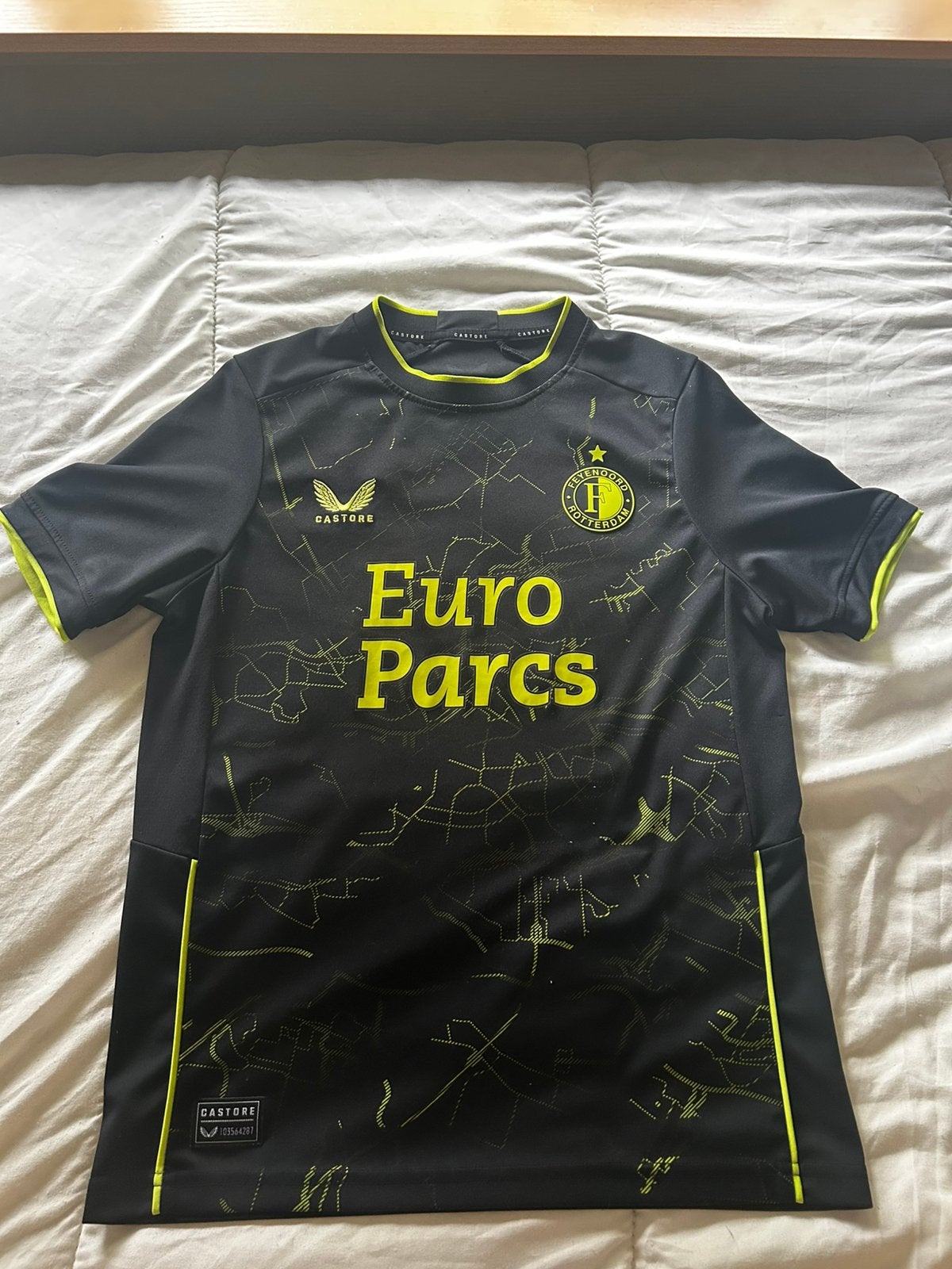 Feyenoord Uitshirt 23/24, Maat XS of kleiner, Ophalen of Verzenden, Zo goed als nieuw, Shirt