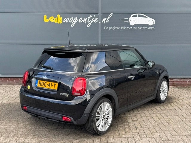 Mini Mini Electric Collection *carplay *navi *stoelverw., Gebruikt, 4 stoelen, Leder en Stof, 195 min