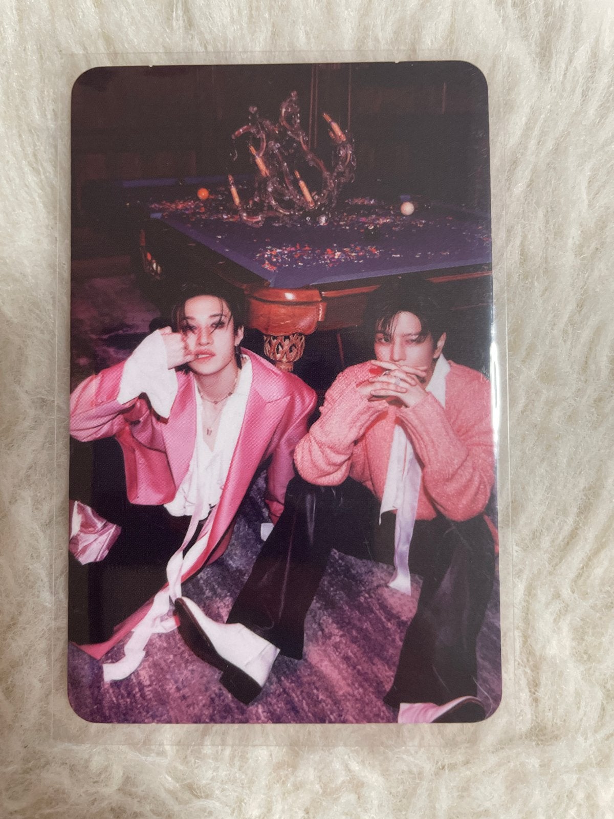 Stray Kids bangchan en seungmin Photocard, Ophalen of Verzenden, Zo goed als nieuw, Formule 1