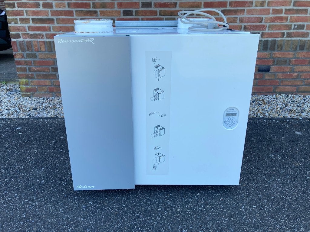 Gereviseerde WTW-unit Brink Renovent HR 2/2 LB Medium, Ophalen, Zo goed als nieuw, Ventilator