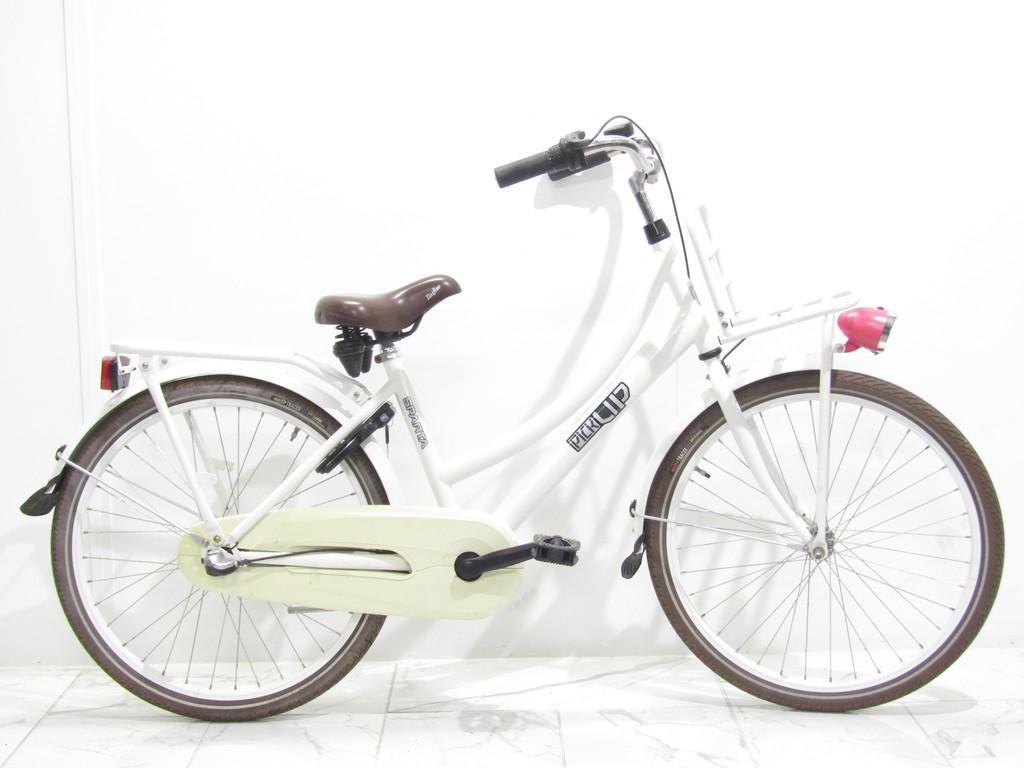Sparta Pick up wit meisjes 37cm 24inch, Fietsen en Brommers, Fietsen | Meisjes, Gebruikt, SPARTA, Versnellingen