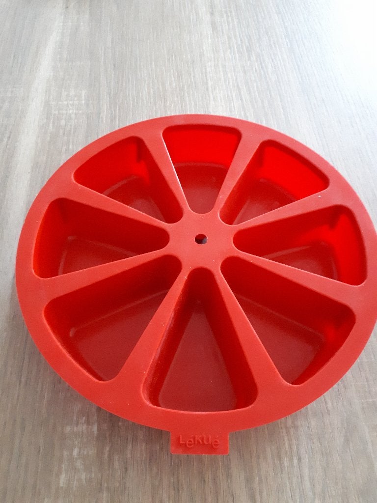 silicone bakvorm 8 stukjes, Ophalen of Verzenden, Nieuw, Taarten, Bakvorm