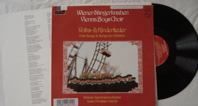 Wiener Sängerknaben - Volks & Kinderlieder, Cd's en Dvd's, Vinyl | Overige Vinyl, Gebruikt, 1980 - 1989, Ophalen of Verzenden