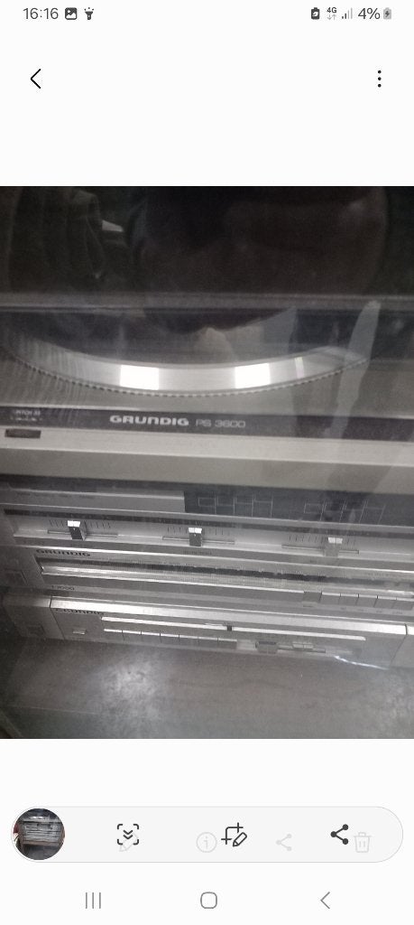 Stereo toren Grundig, Ophalen, Gebruikt, Overige merken